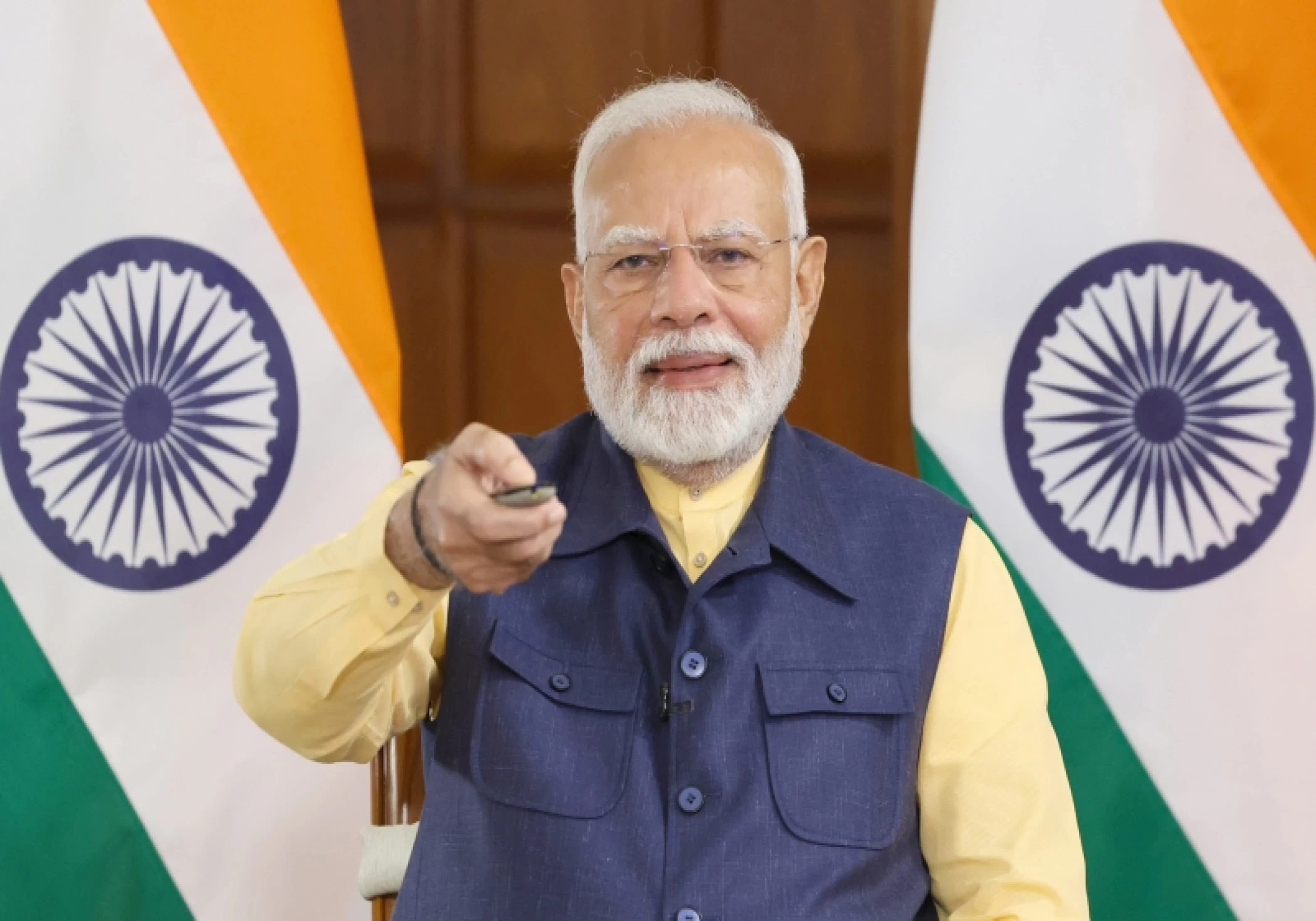 Prime Minister Narendra Modi lays foundation stone for various development projects in Maharashtra worth over Rs 7600 crore via video conferencing